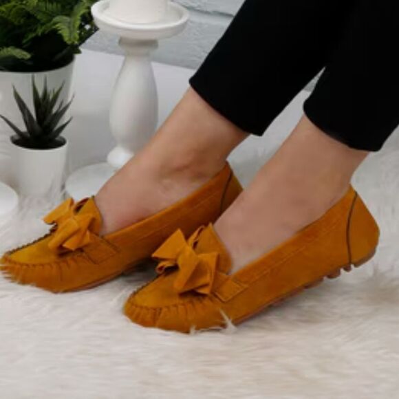 HAHA BOWNOT SLIP-ON STYLE WOMEN'S FLAT SHOE G1 - Picture 15 of 15